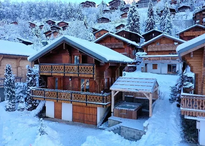 Individuel 8 Pers A Porte Du Soleil Avec Jacuzzi Exterieur Châtel